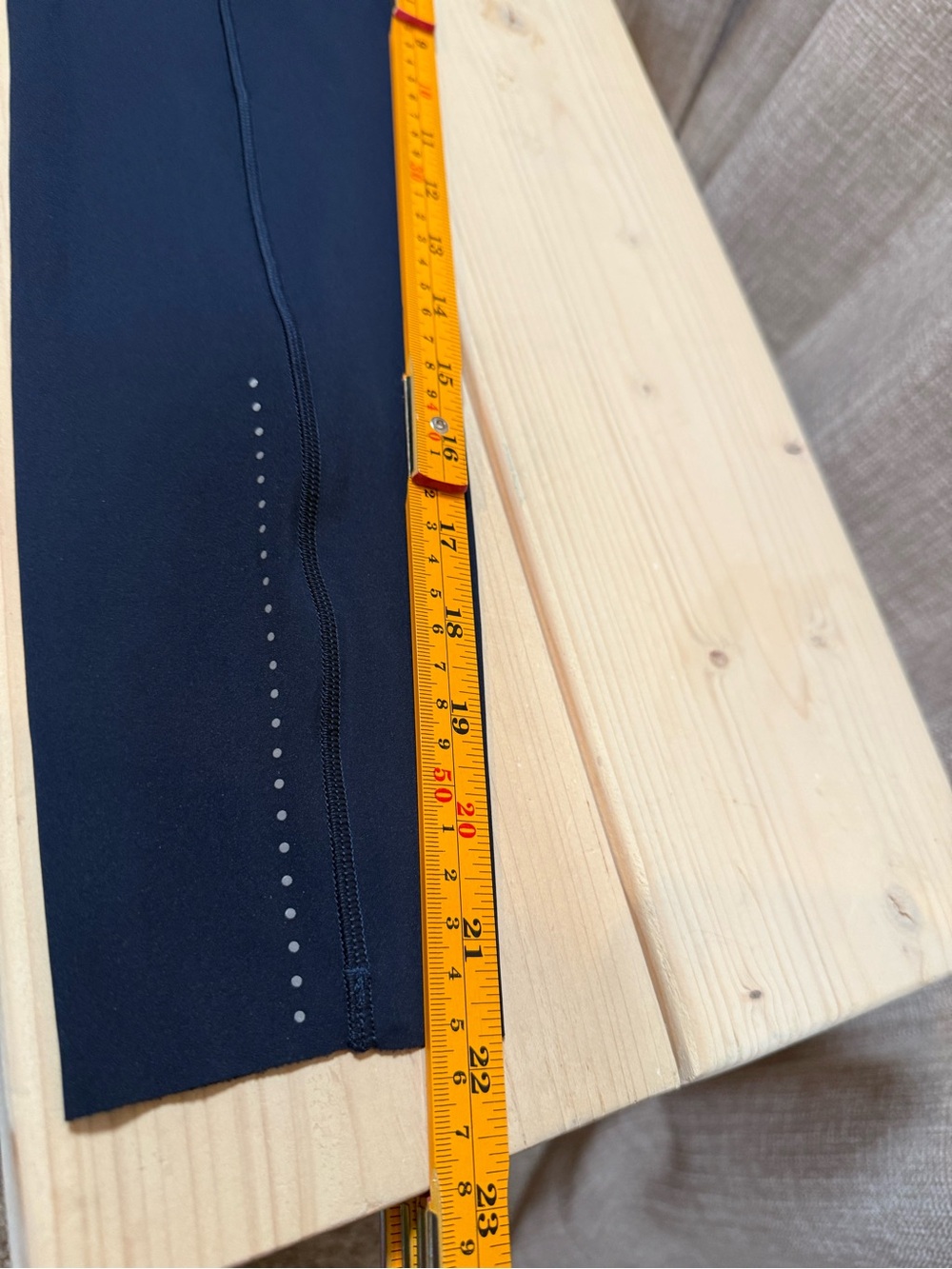 Lululemon Fast and Free High-Rise 7/8 Tight 24” Asia Fit True Navy S - Picture 12 of 12
